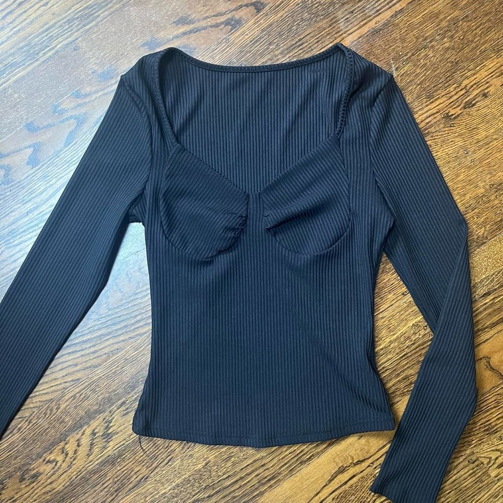 5/$15 MUST BUNDLE SHEIN Black Bustier Top
